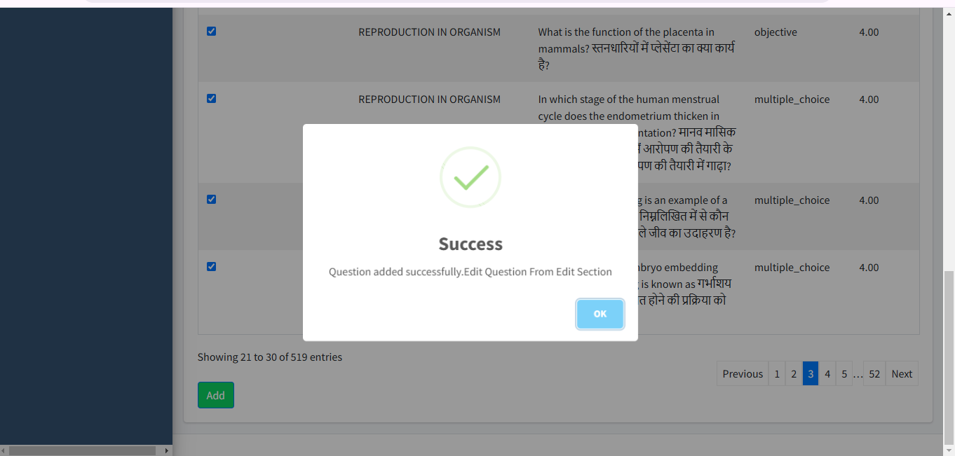 Question library Free